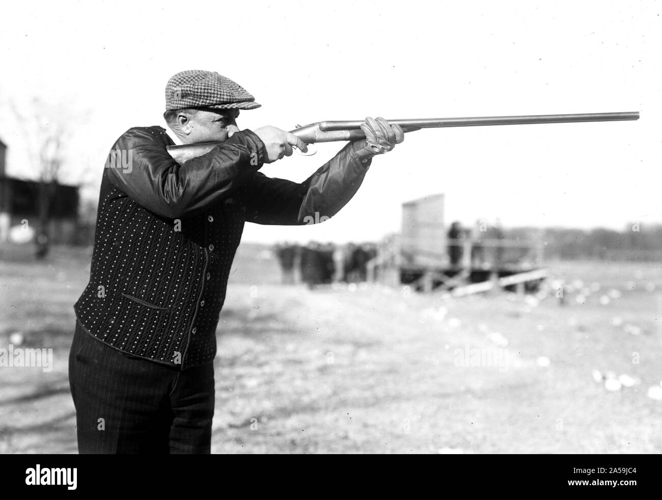 Trapshooting Black and White Stock Photos & Images Alamy
