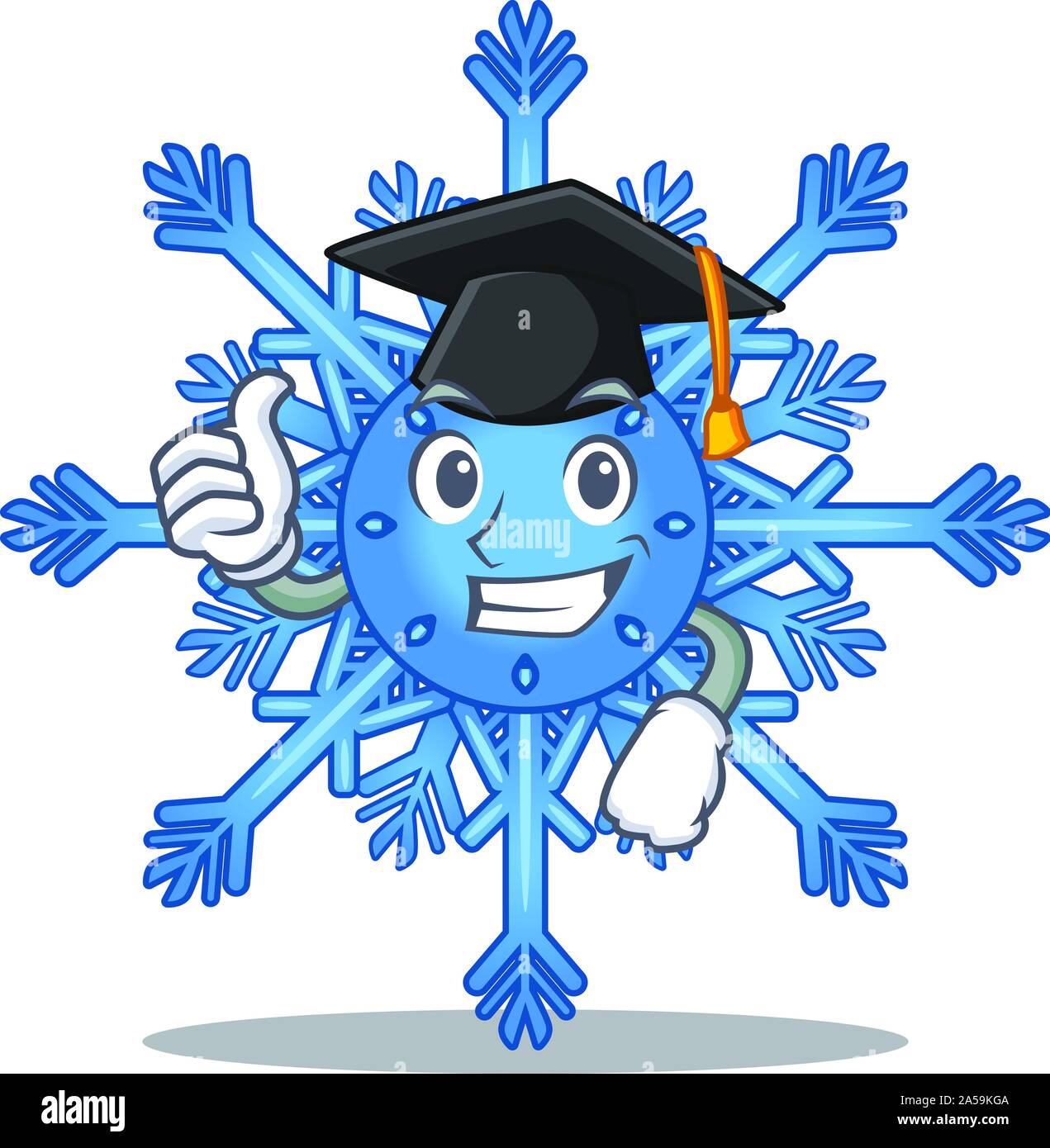 Emoticon snowflake Stock Vector Images - Alamy