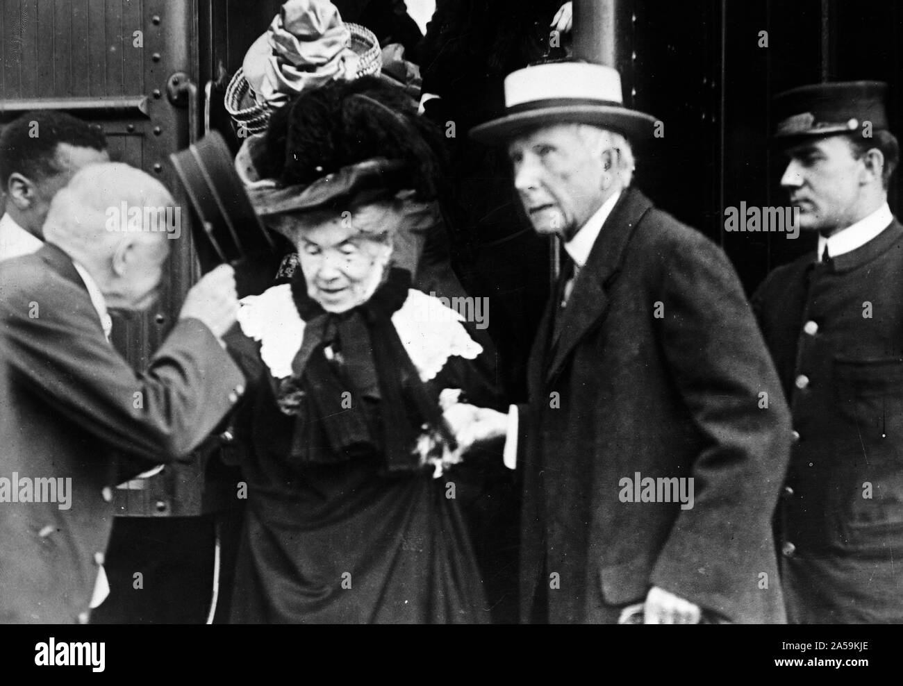 John rockefeller and wife hi-res stock photography and images - Alamy