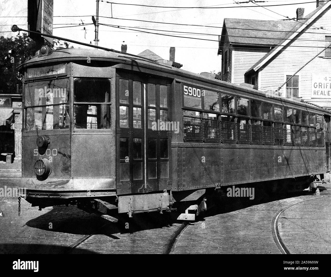 Trolley car accident hi-res stock photography and images - Alamy