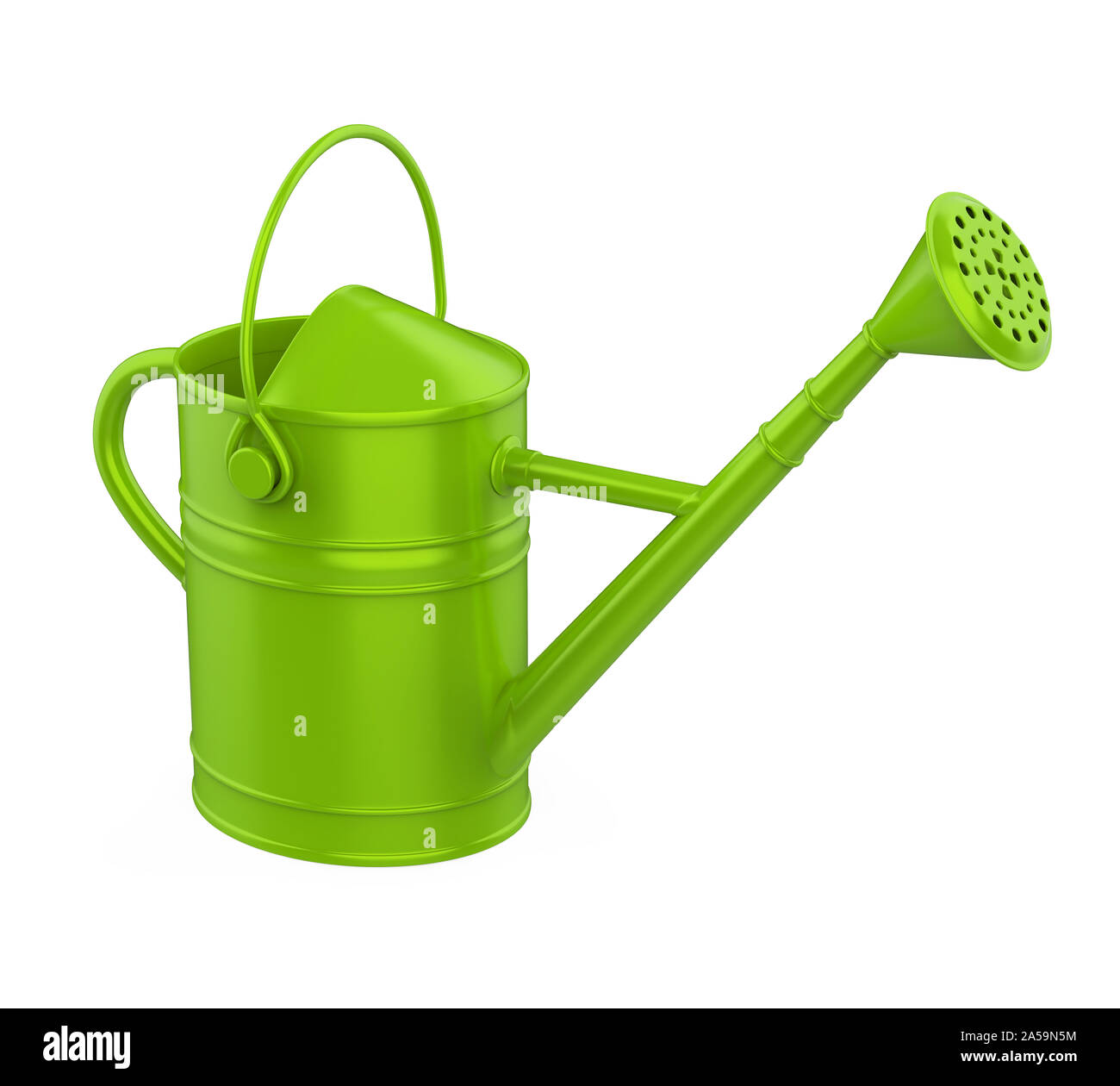 Watering Can Isolated Stock Photo