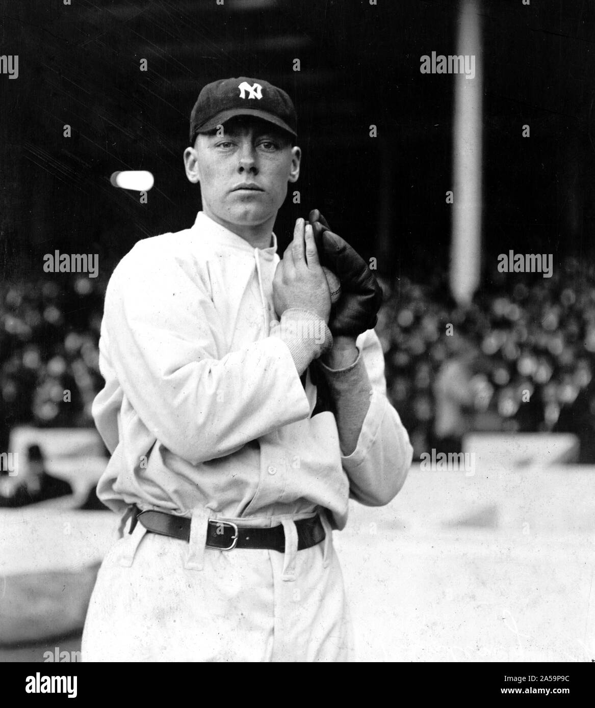 Ray Fisher 1910-17 New York Yankees Highlanders Signed Yankees