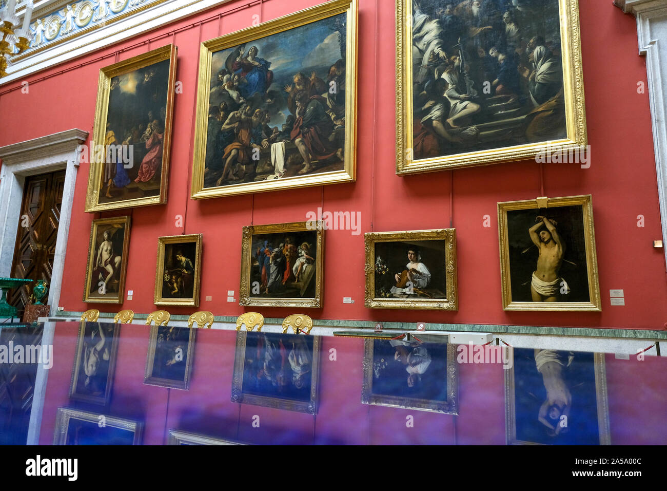 Western European Art at the Hermitage museum, Saint Petersburg, Russia
