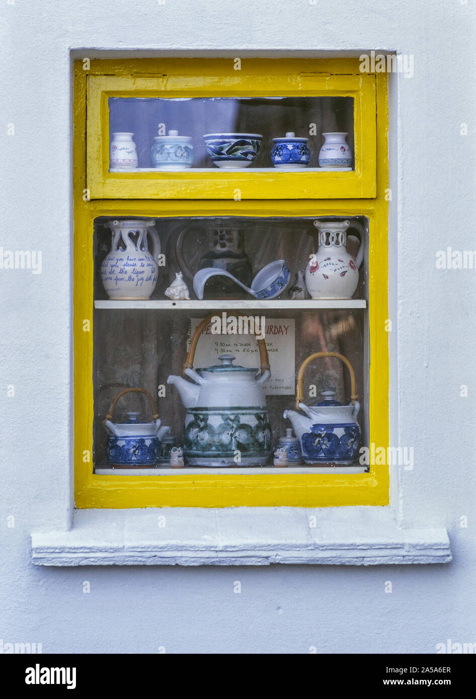 Ceramic shop, England, UK Stock Photo Alamy