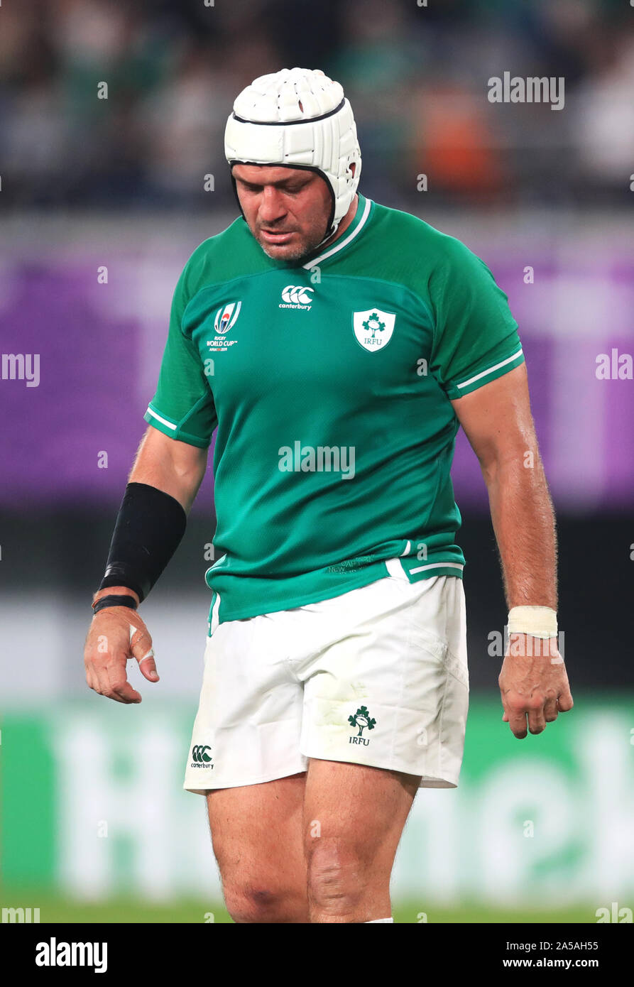 Rory Top Rugby Ireland's Rory Best appears dejected during the 2019 Rugby World Cup ...