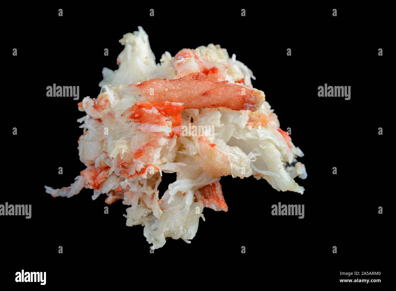 what does uncooked crab meat look like