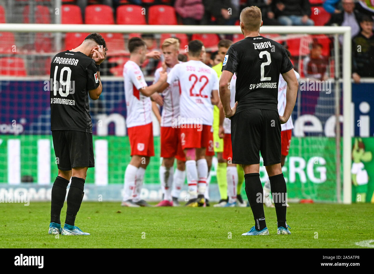 Regensburg Germany 19th Oct 2019 Soccer 2nd Bundesliga Jahn