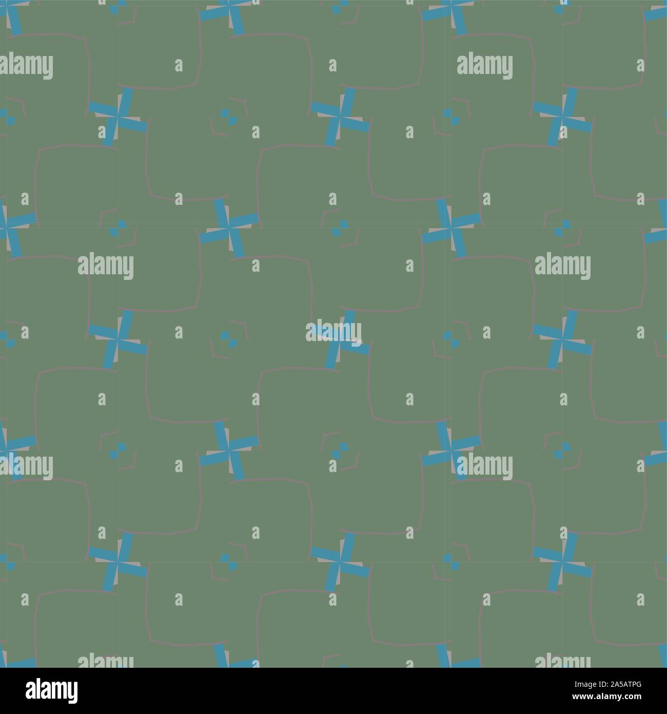 Seamless vector pattern in geometric ornamental style Stock Vector ...