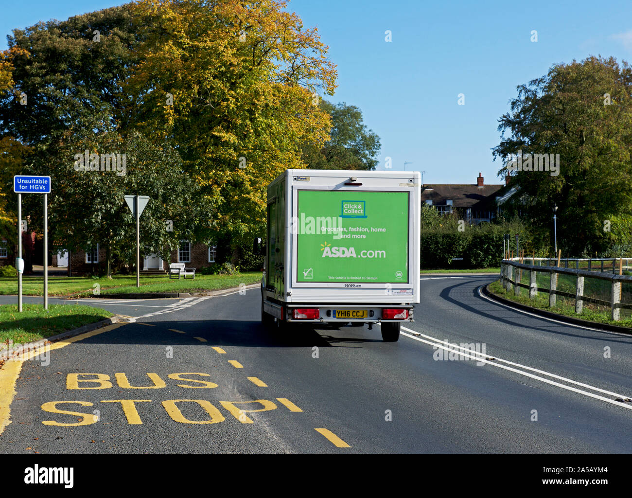 Asda home delivery van hires stock photography and images Alamy