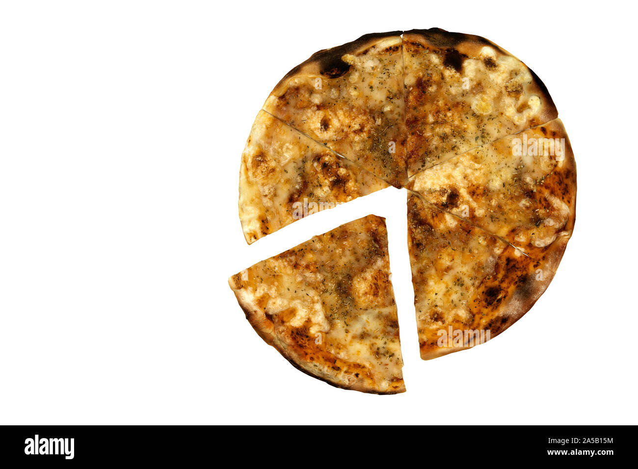 3d render of fastfood pizza Stock Photo
