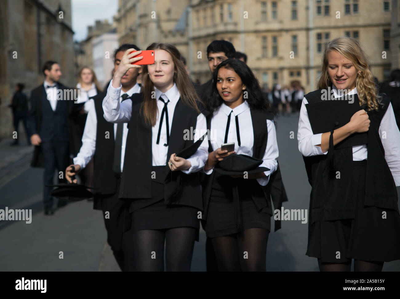 Oxford university students drink hires stock photography and images