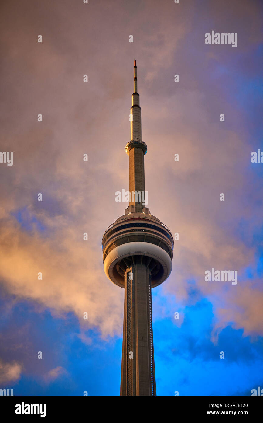 CN tower Toronto Stock Photo