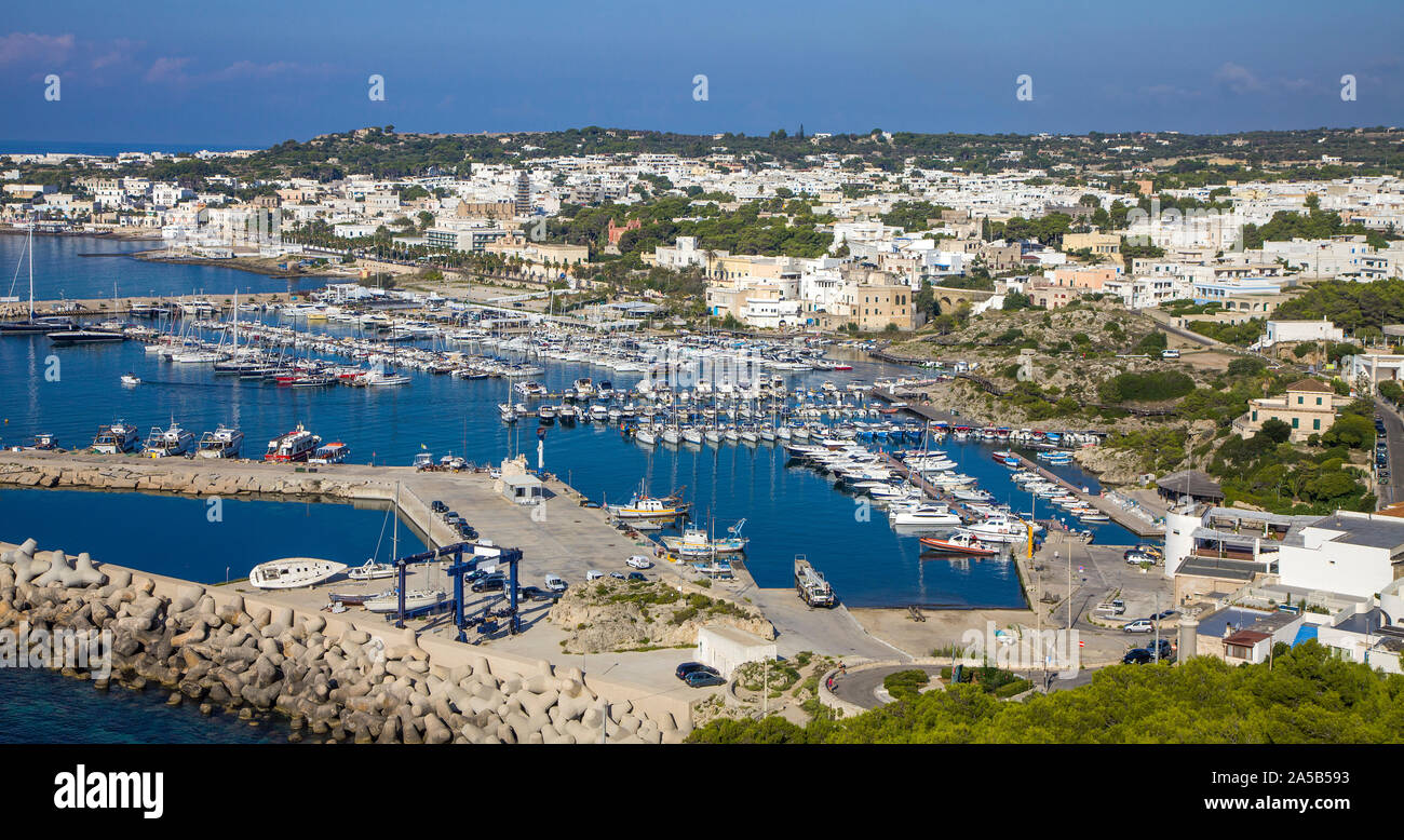 Santa Maria di Leuca, Castrignano del Capo, Lecce, Apulia, Italy Stock Photo