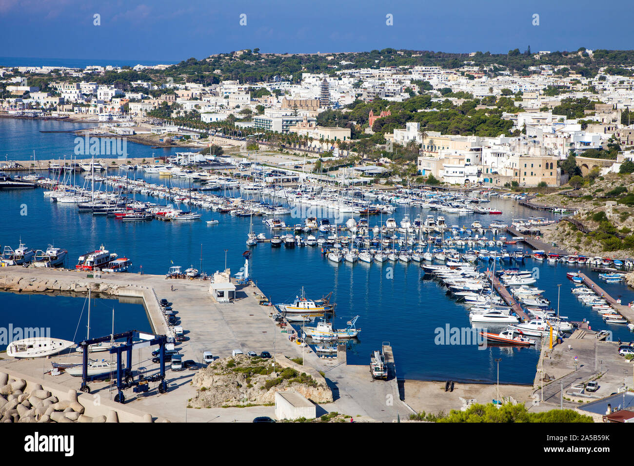 Santa Maria di Leuca, Castrignano del Capo, Lecce, Apulia, Italy Stock Photo