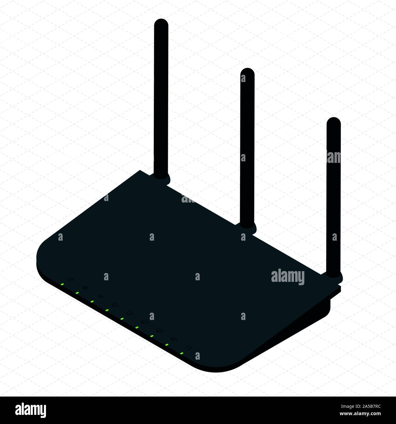 wireless wi-fi router Stock Vector Image & Art - Alamy