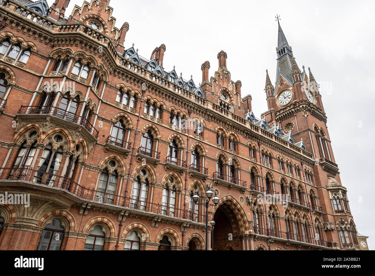 St Pancras Railway Station, London, UK Stock Photo