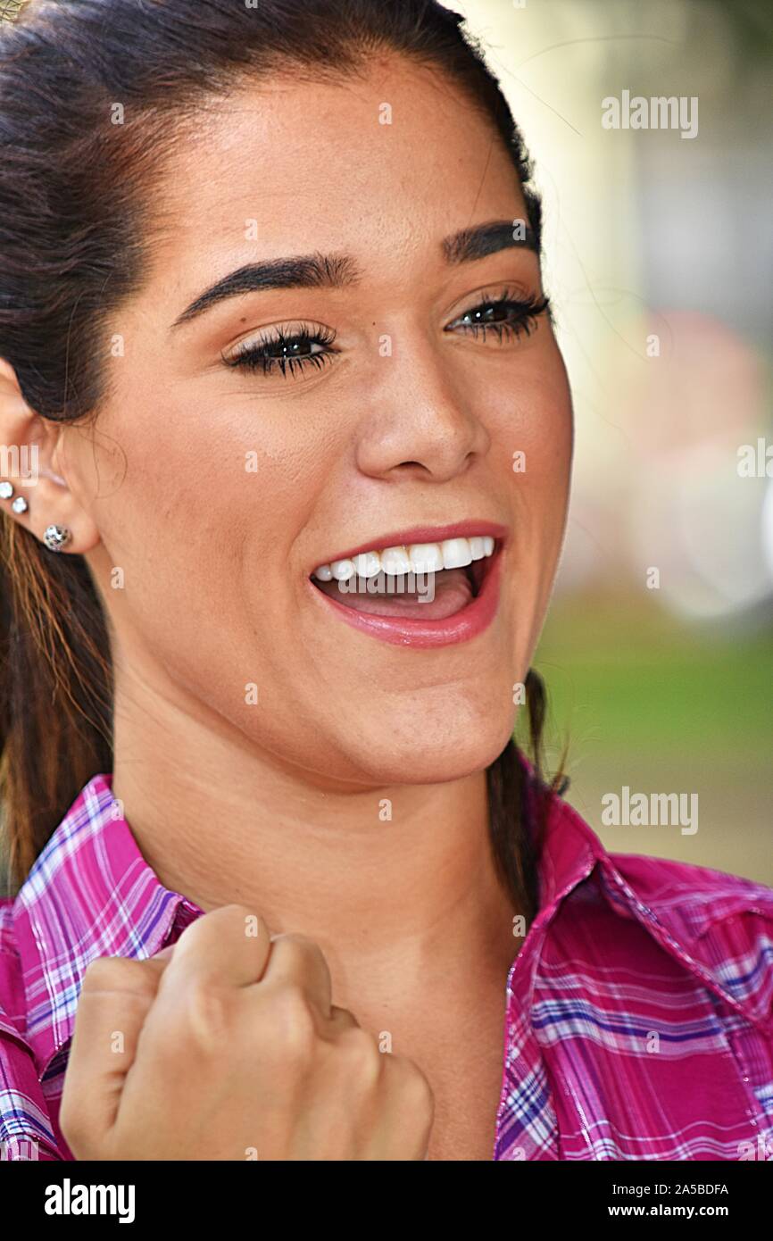 Successful Female Woman Stock Photo - Alamy