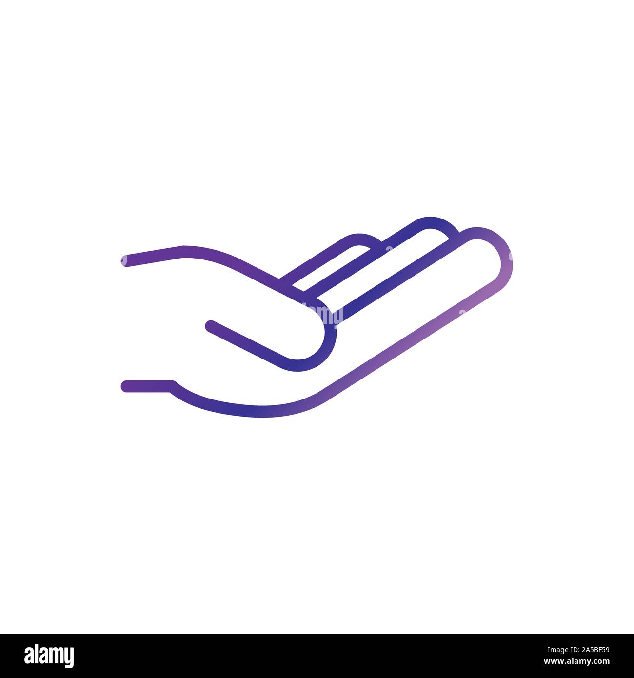 Giving prayer Stock Vector Images - Alamy