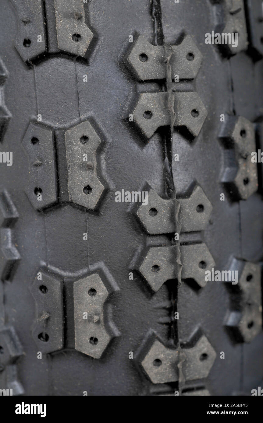 Tyre tread Stock Photo