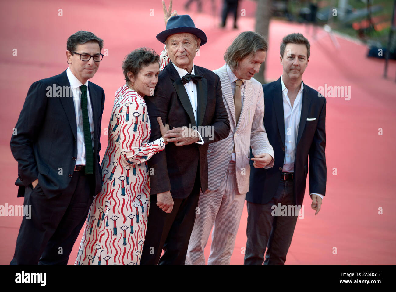 Bill Murray attending the red carpet during the Rome Film Fest 2019 Stock Photo