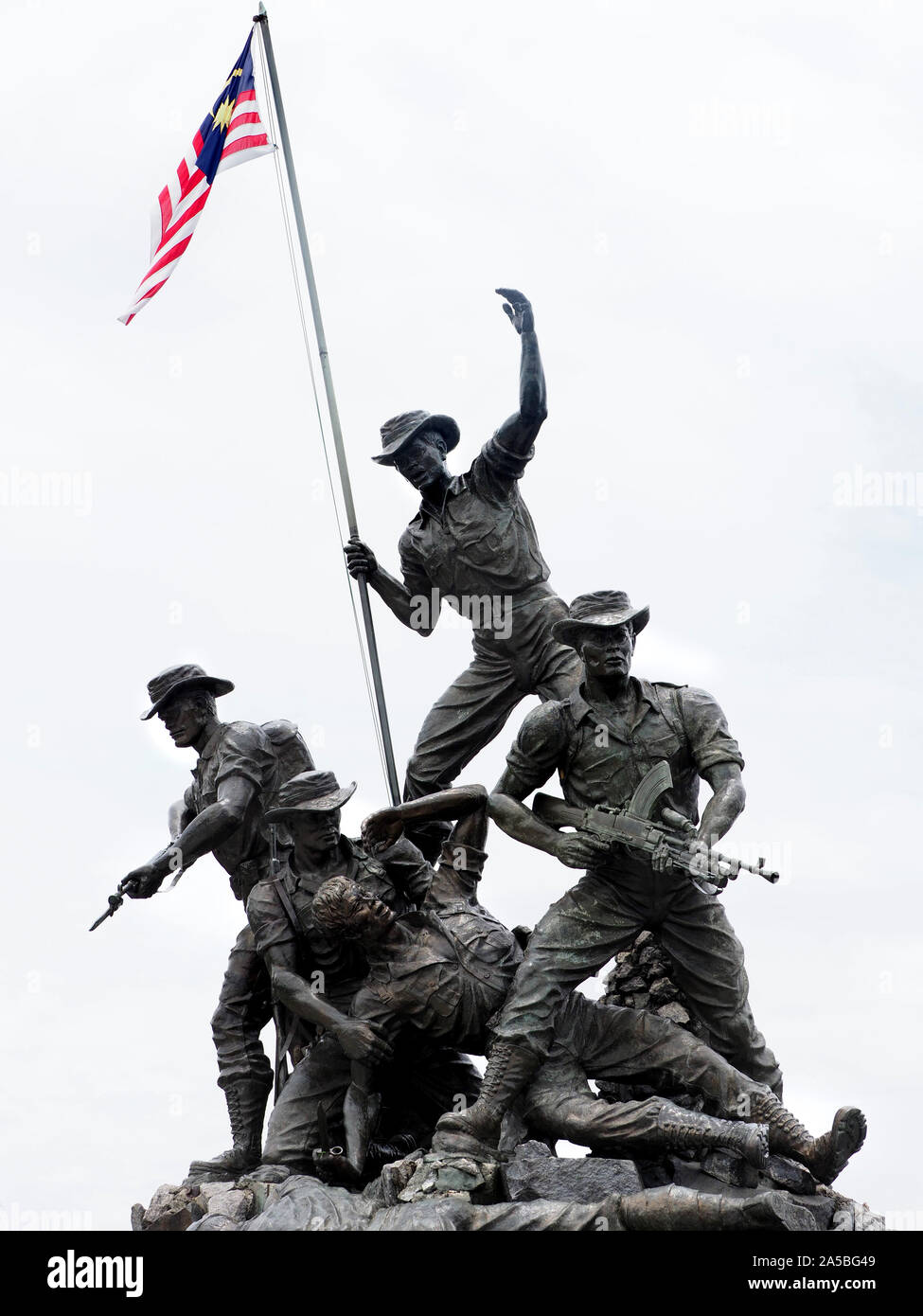 The National War Memorial Kuala Lumpur Malaysia It Remembers World War 1 World War 2 And The Malaysian Campaign From 1948 1960 Stock Photo Alamy