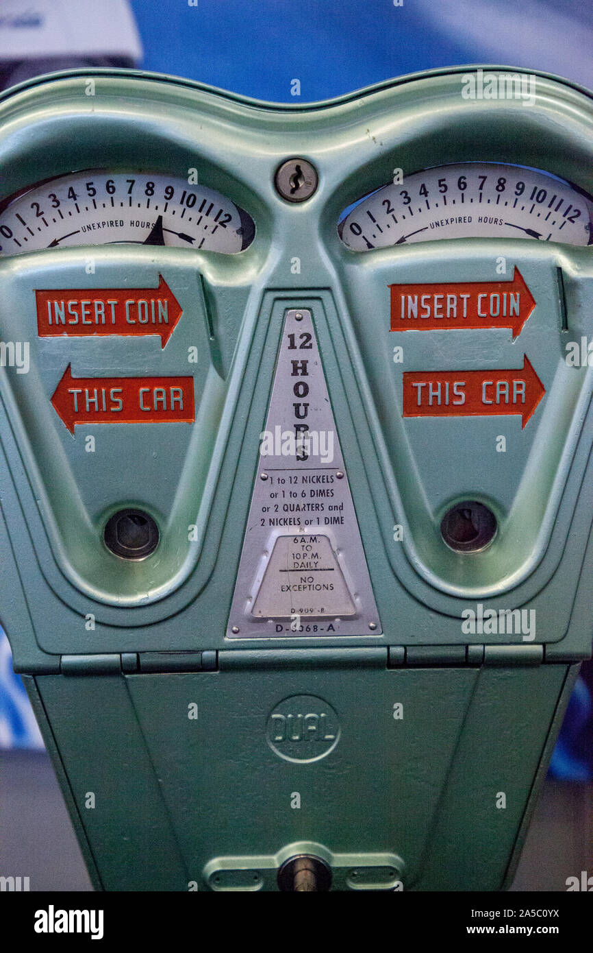 Antique parking meter hi-res stock photography and images