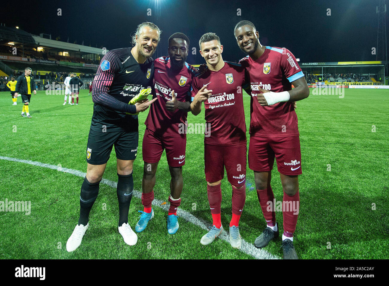 Venlo Nederland 19th Oct 2019 Venlo Vvv Venlo Vitesse 19