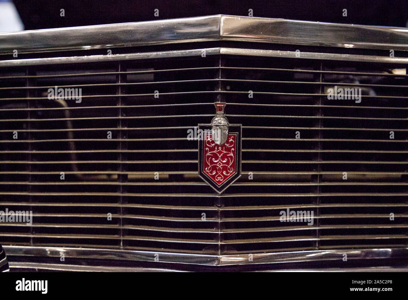 Punta Gorda, Florida, USA October 13, 2019 Black 1971 Chevrolet