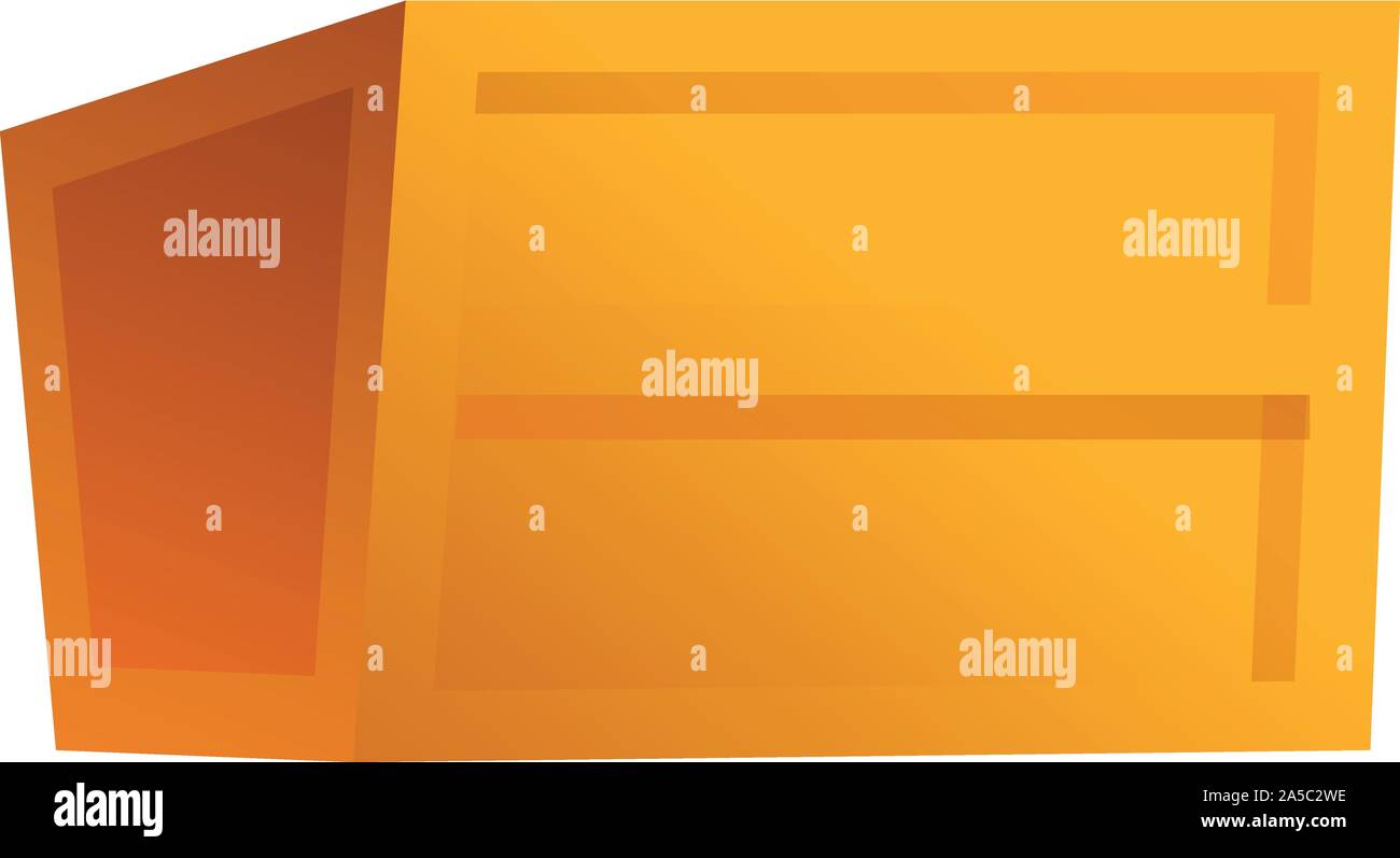 Parcel box icon. Cartoon of parcel box vector icon for web design ...