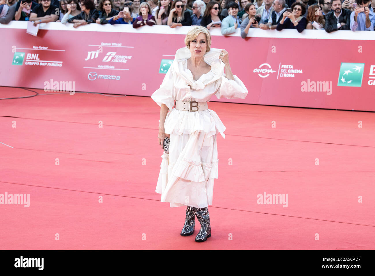 Nancy Brilli on the red carpet during the 14th Rome Film Festival. Stock Photo