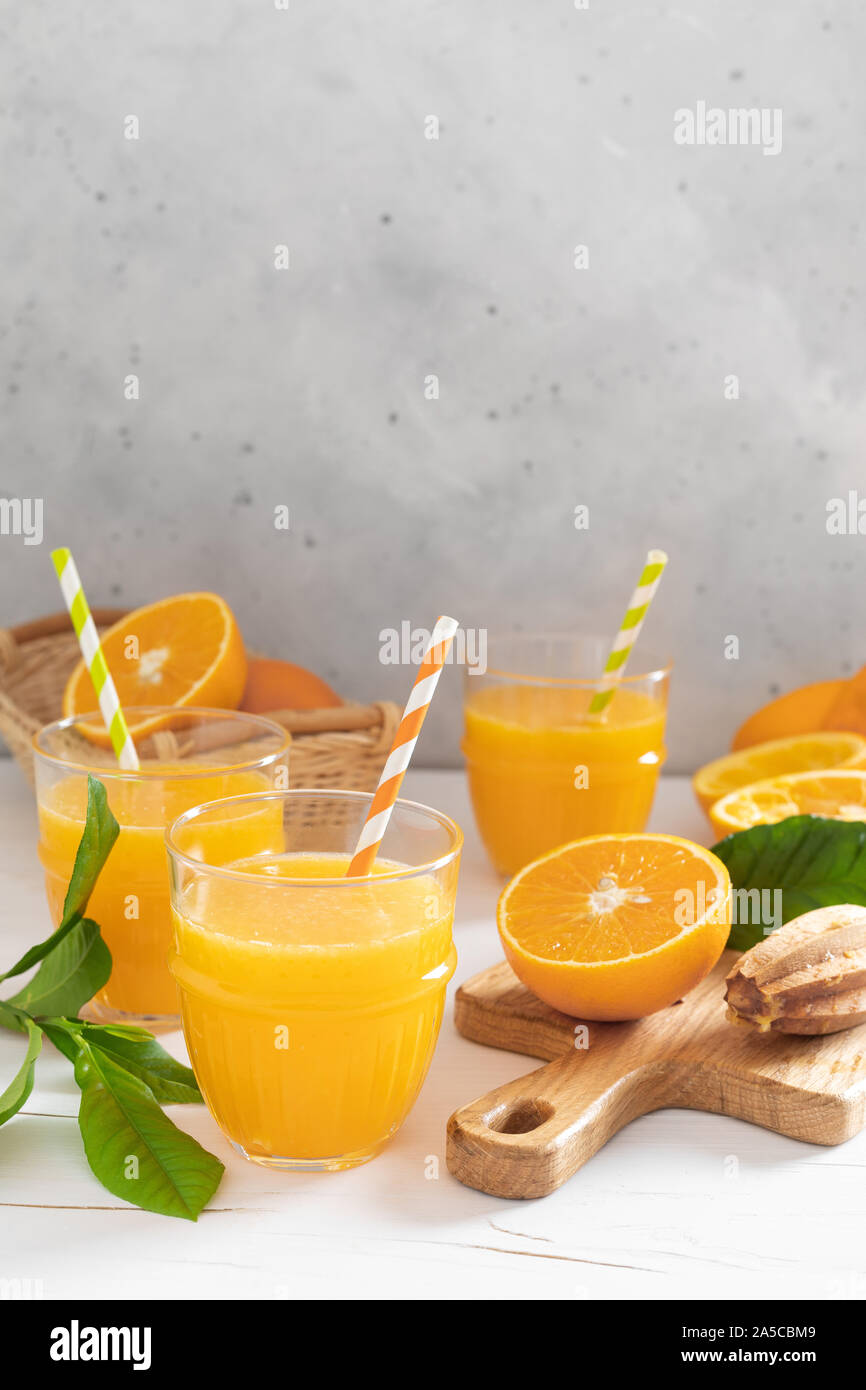 Orange juice freshly squeezed hi-res stock photography and images - Alamy