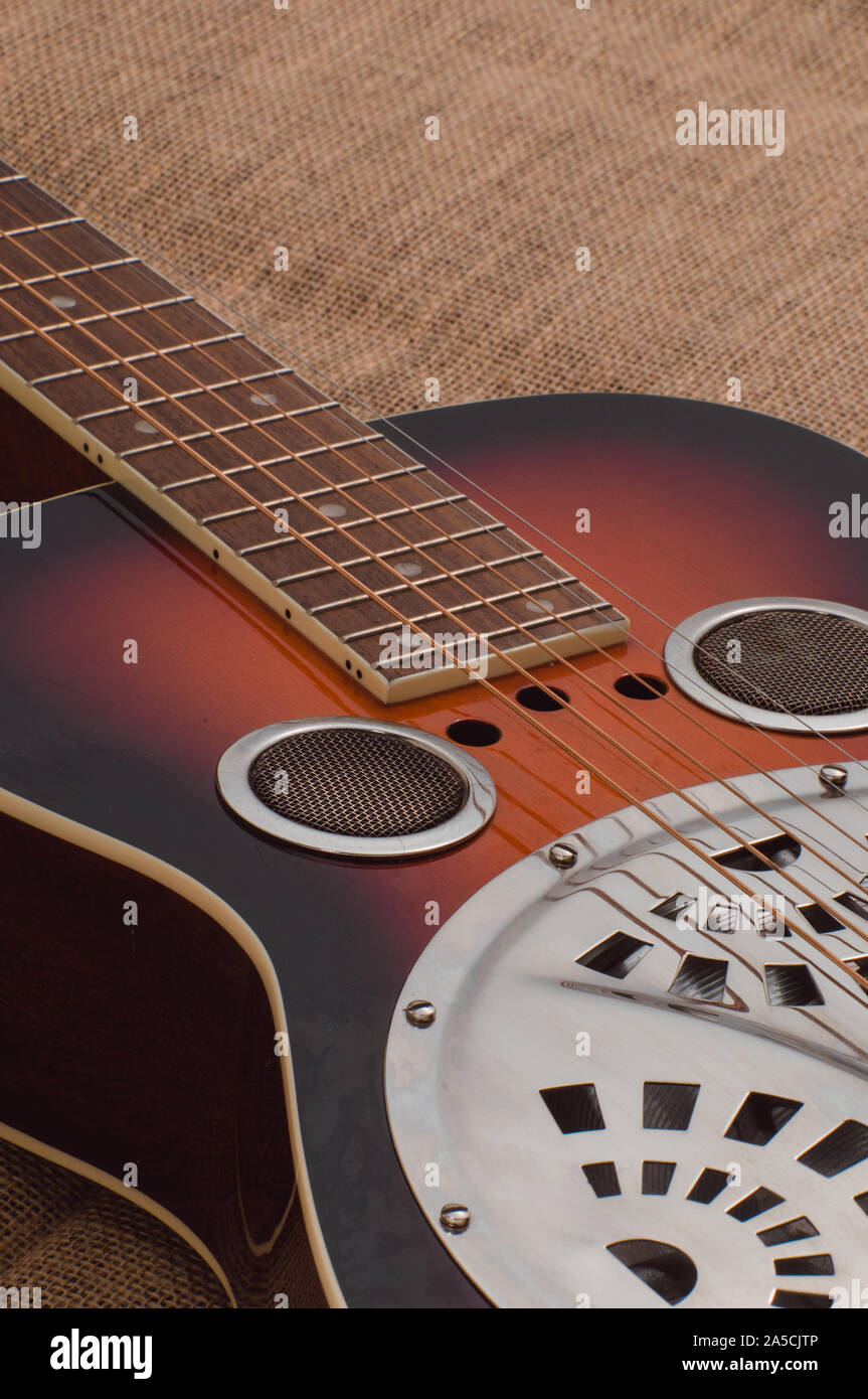 Acoustic Appalachian bluegrass and country instruments await the ...