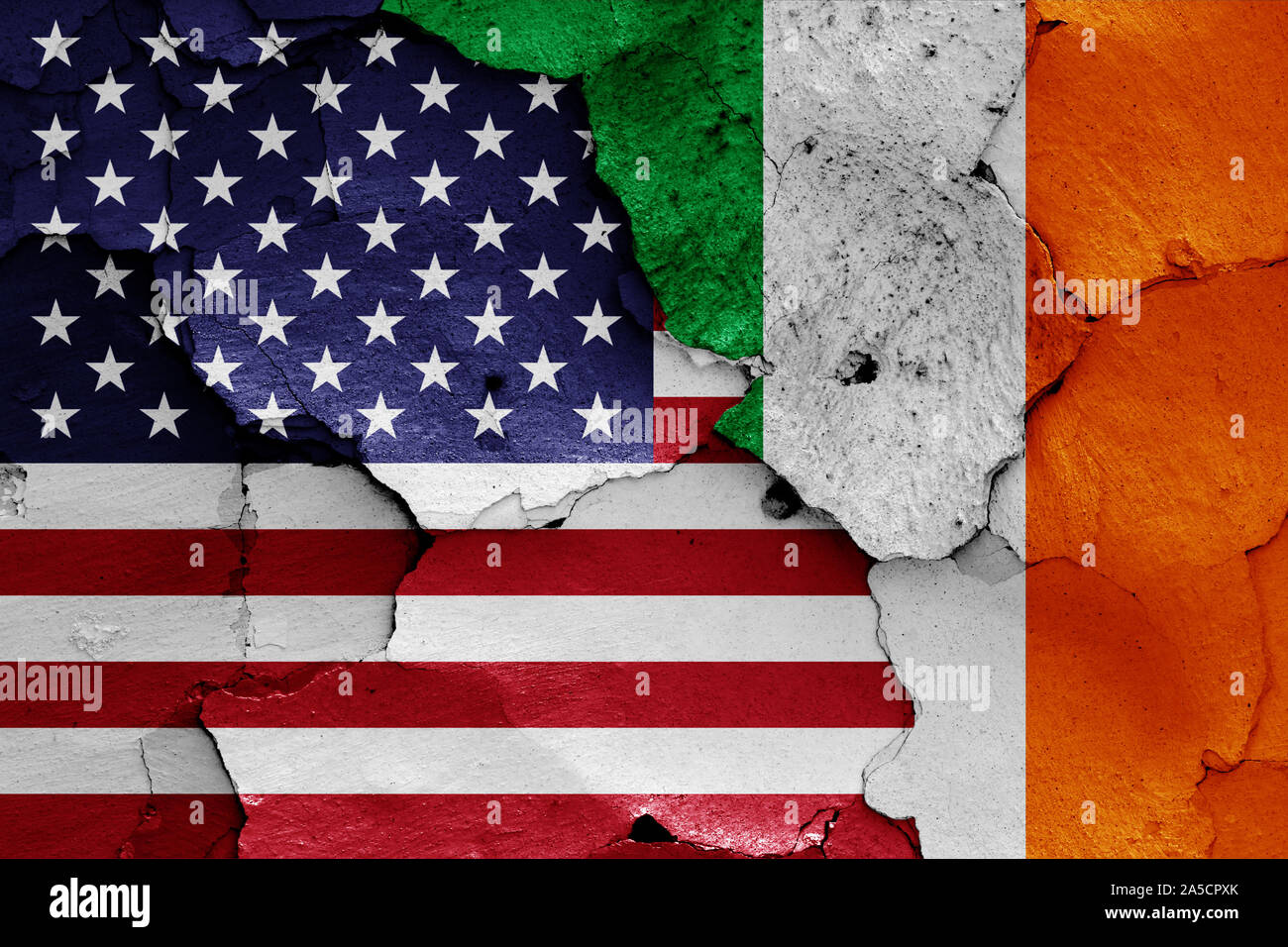 Irish american flag hires stock photography and images Alamy