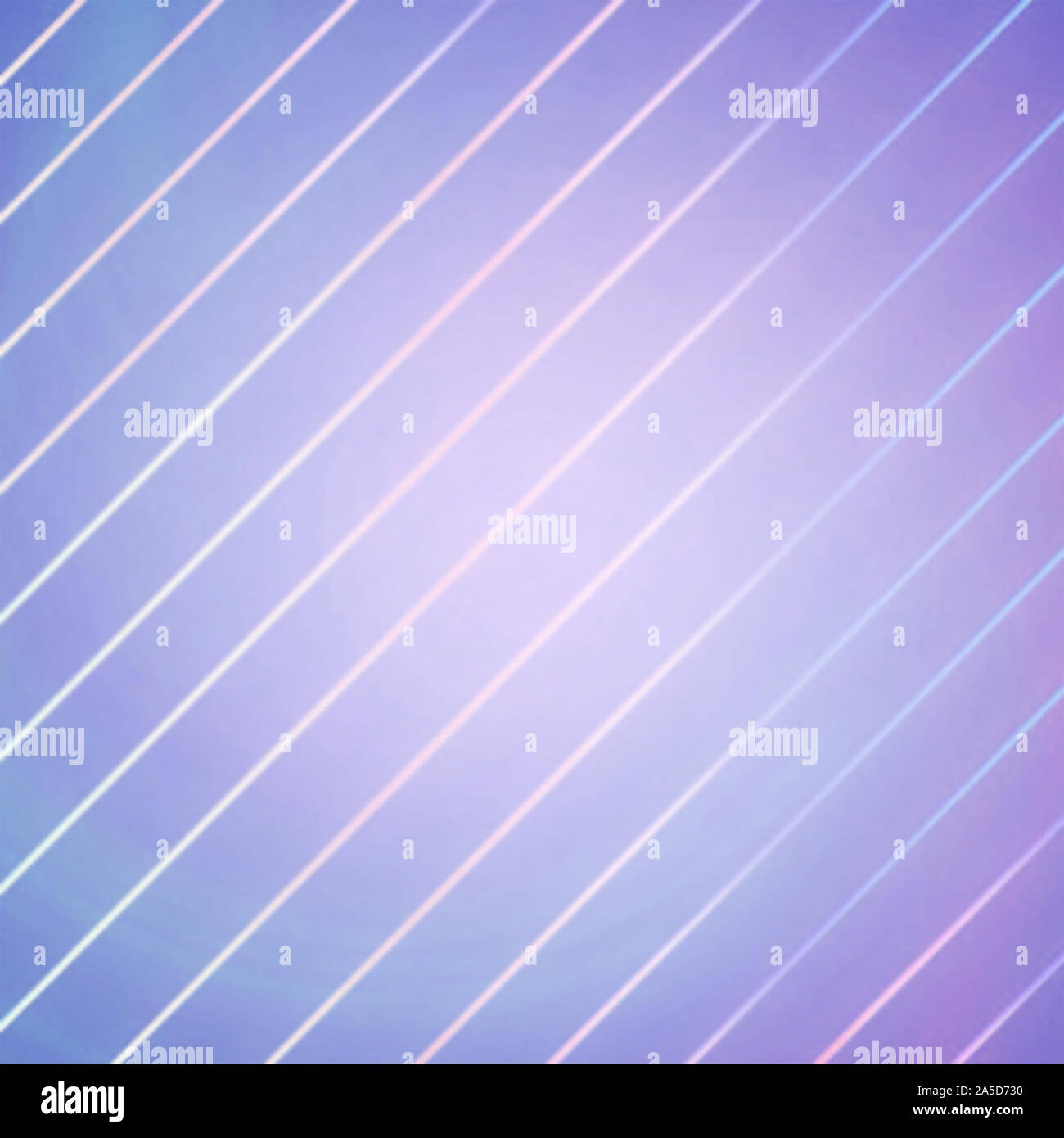 Creative geometric line art on blue gradient background, Blurry illustration Stock Photo