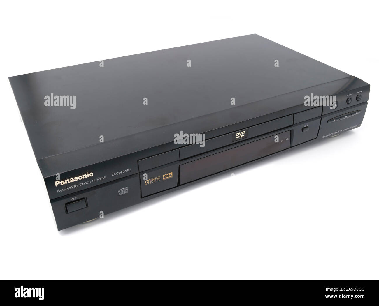 Panasonic DVD-RV20 DVD player cut out isolated on white background Stock  Photo - Alamy