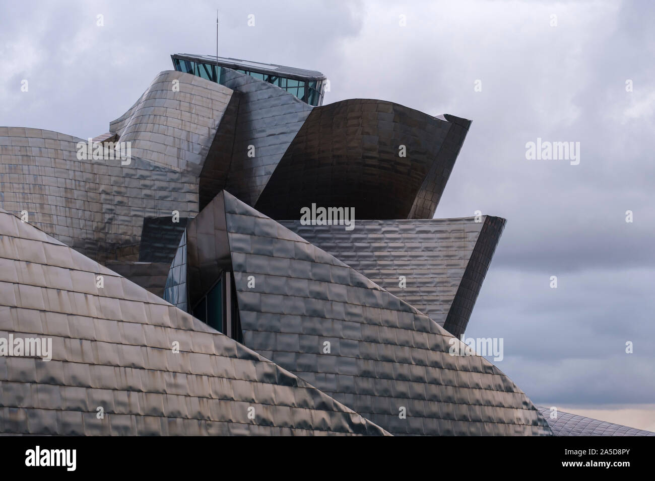 Guggenheim Museum in Bilbao, Spain, Europe Stock Photo