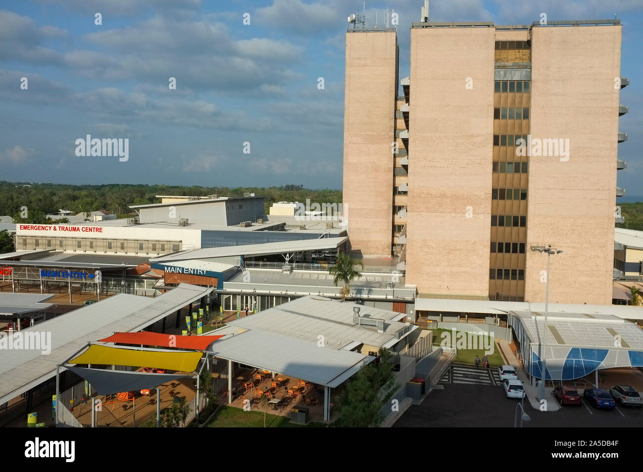 The Royal Darwin Hospital, in Darwin, Northern Territory, Australia. Stock Photo