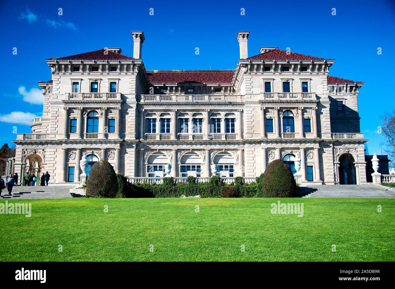 Newport, Rhode Island. November 26, 2017. The historic exterior of the