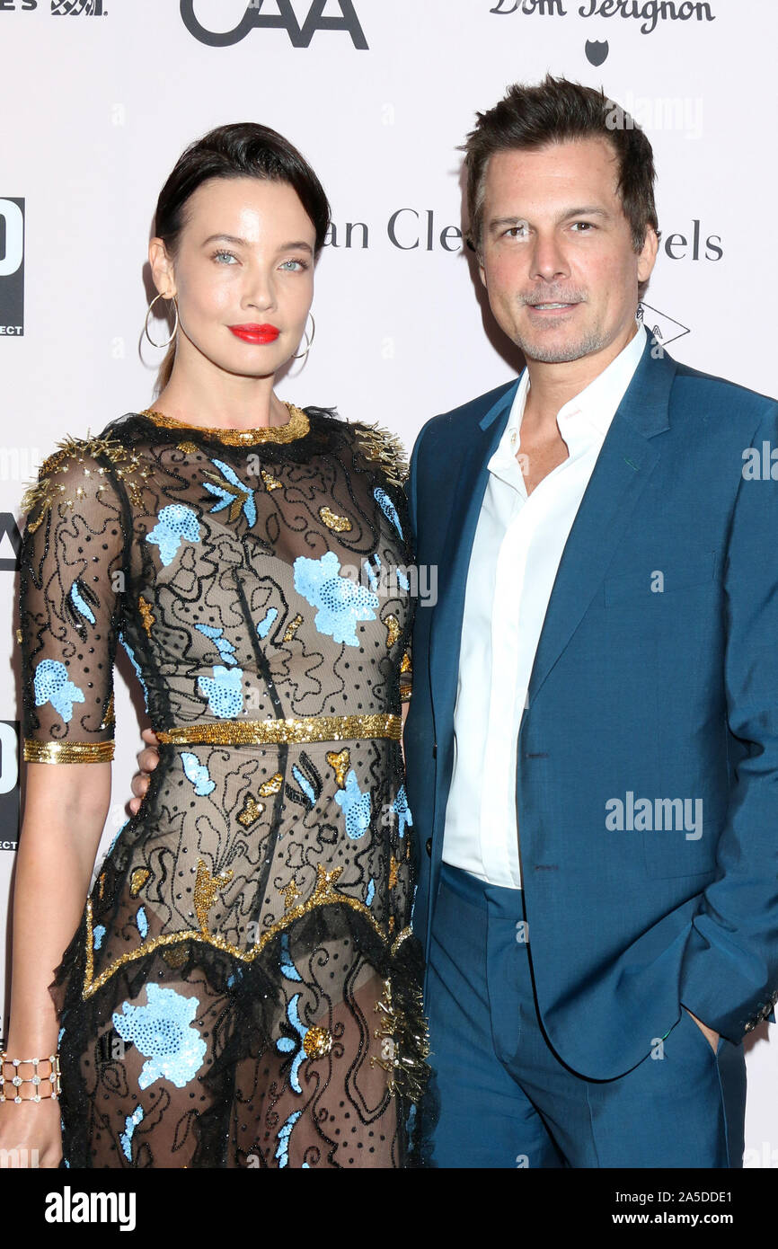 October 19, 2019, Los Angeles, CA, USA: LOS ANGELES - OCT 3:  Stephanie Corneliussen, Len Wiseman at the L.A. Dance Project Annual Gala at the Hauser & Wirth on October 3, 2019 in Los Angeles, CA (Credit Image: © Kay Blake/ZUMA Wire) Stock Photo