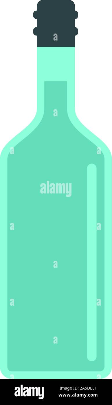 Water bottle icon. Flat illustration of water bottle vector icon for ...