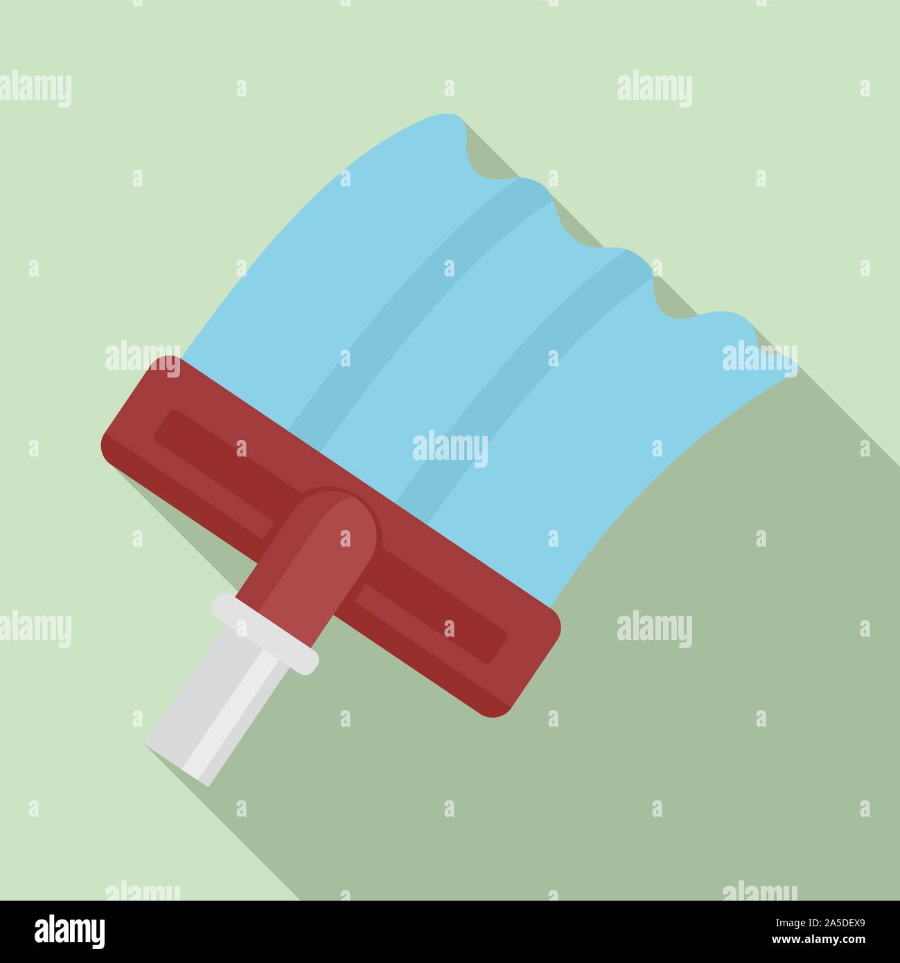 Cleaning window icon. Flat illustration of cleaning window vector icon ...
