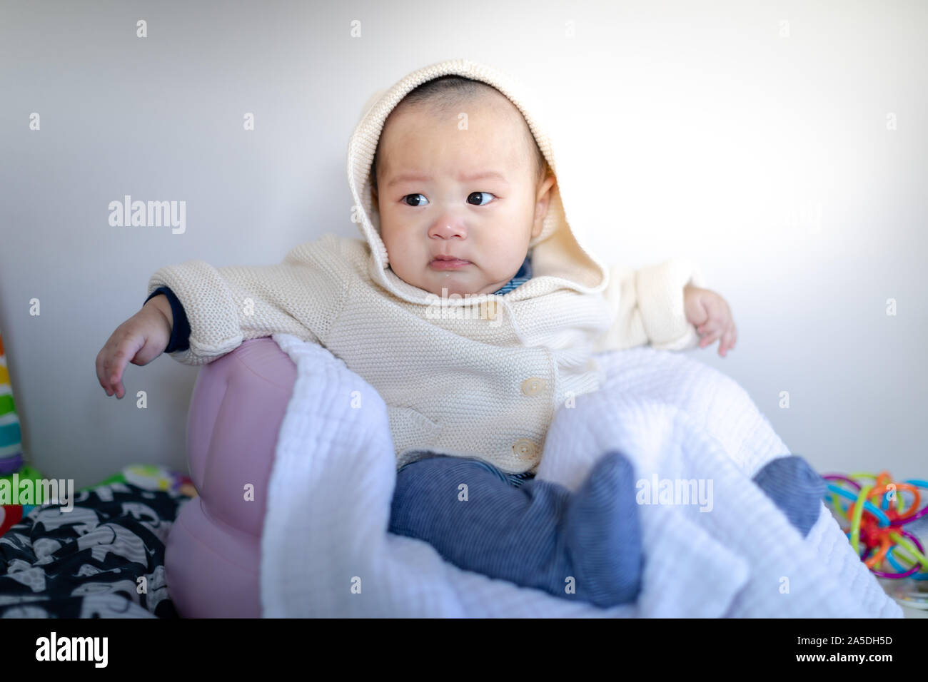 annoyed baby