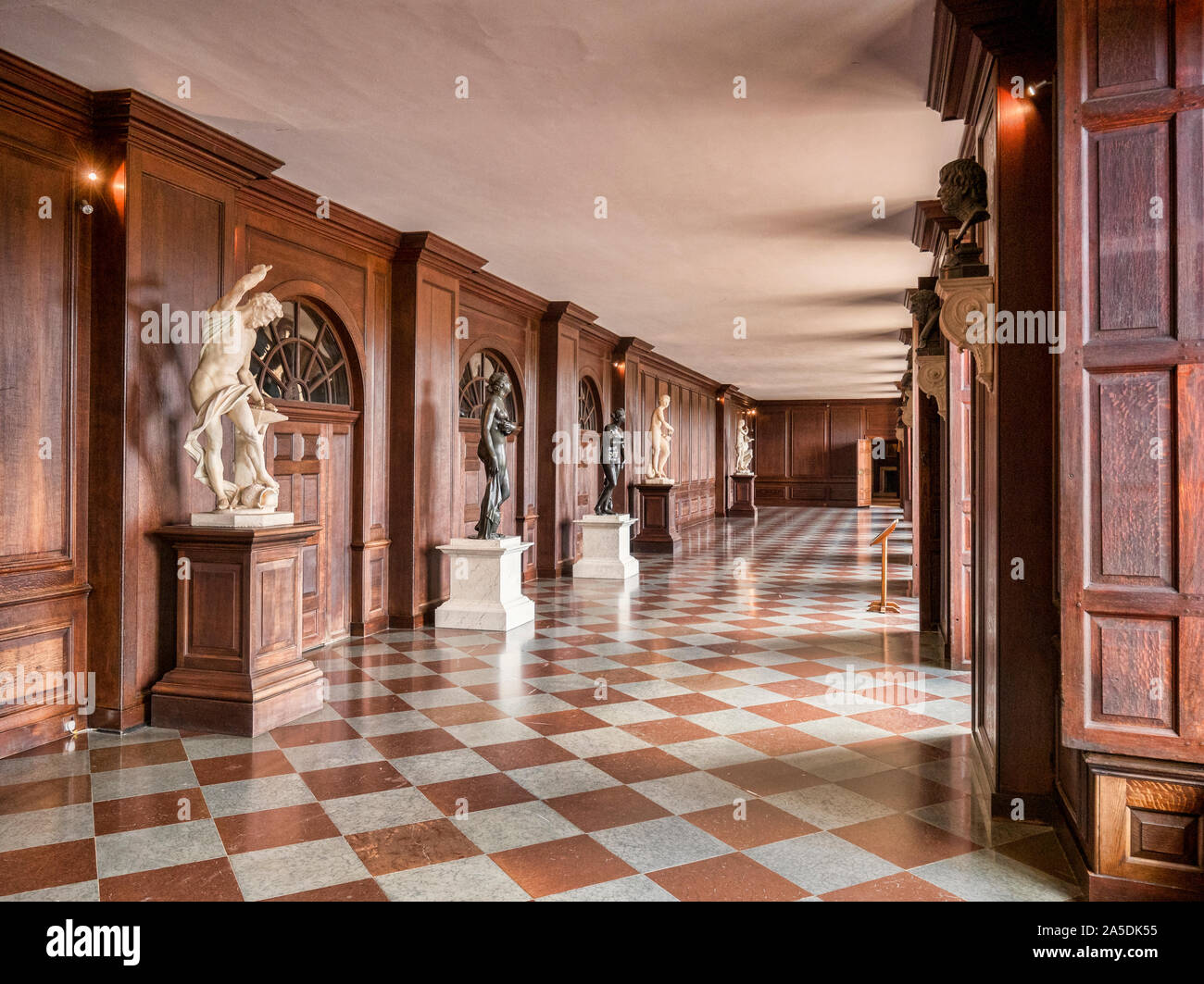 9 June 2019: Richmond upon Thames, London, UK -  The Orangery at Hampton Court Palace, the former royal residence in West London. Stock Photo