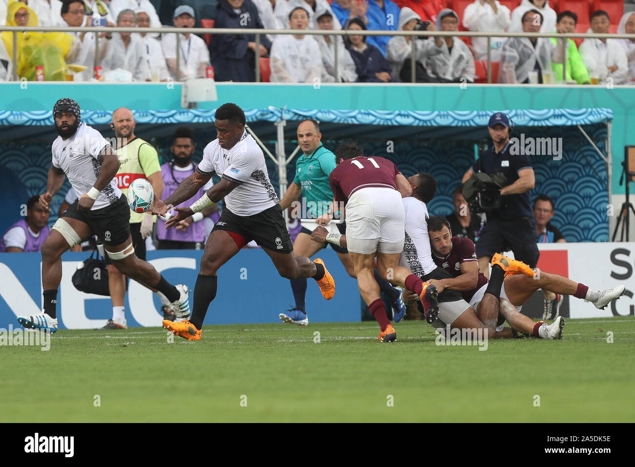 Josua Tuisova of Fiji during the World Cup Japan 2019, Pool D rugby ...