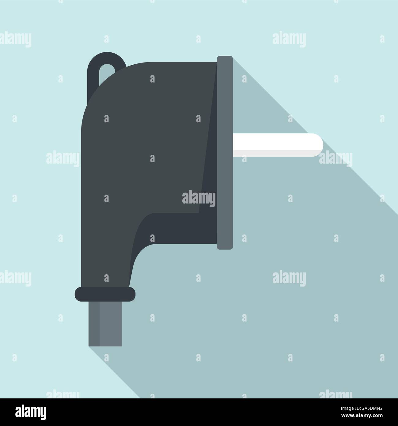 Europe plug icon. Flat illustration of europe plug vector icon for web ...