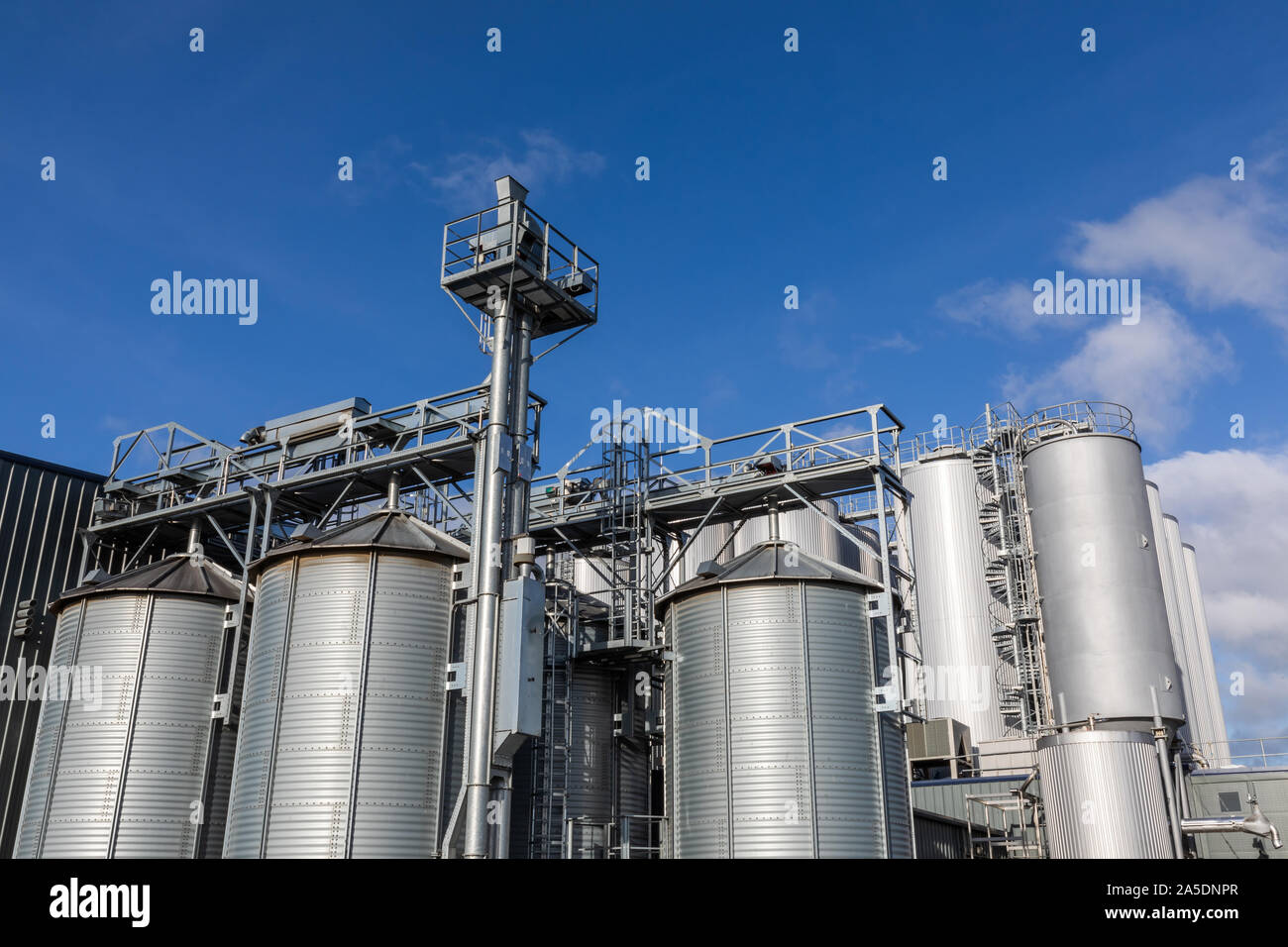 The Brewdog beer brewery headquarters in Ellon, Aberdeenshire Scotland ...