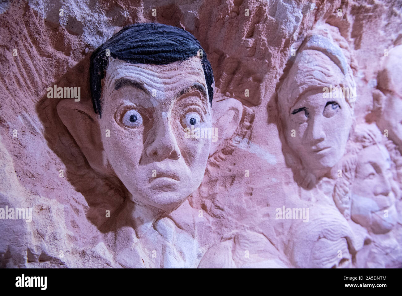 Chambers of the Black Hand A former opal mine turned into an art