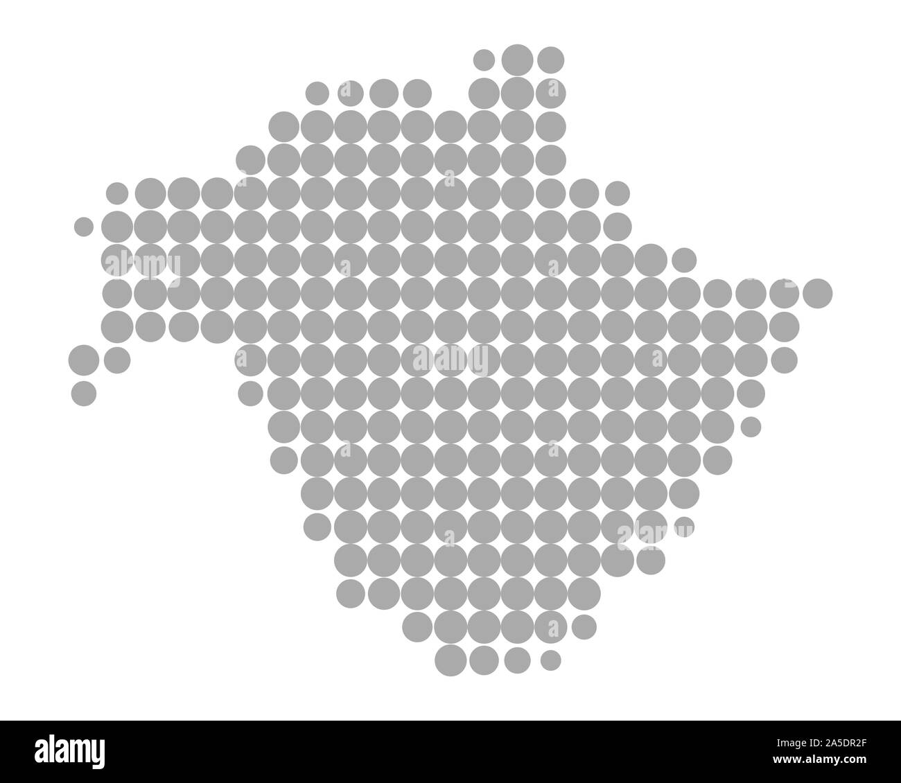 Map of New Brunswick Stock Photo Alamy