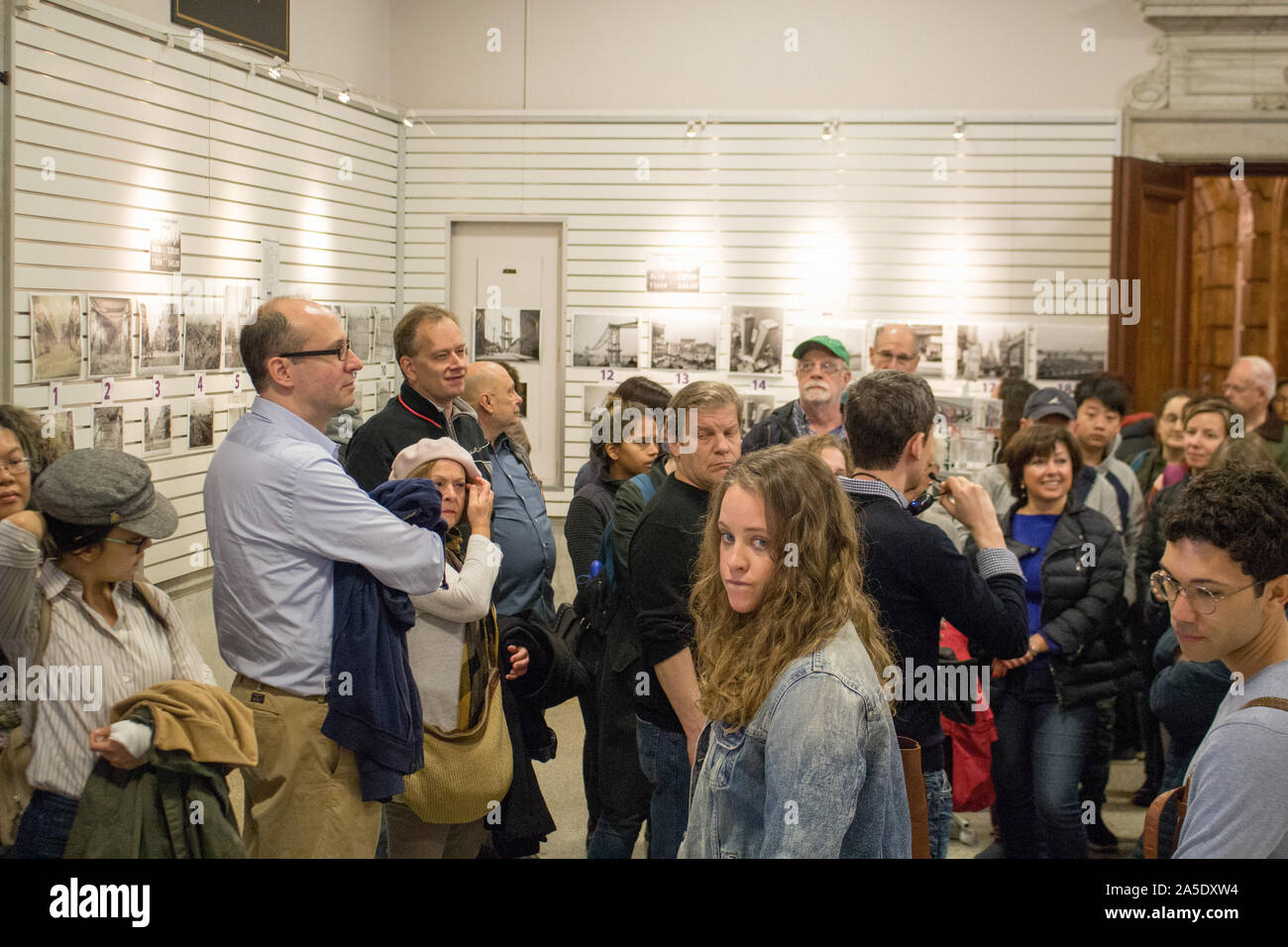 New York, NY October 19, 2019 Hundreds of people visited Surrogate’s