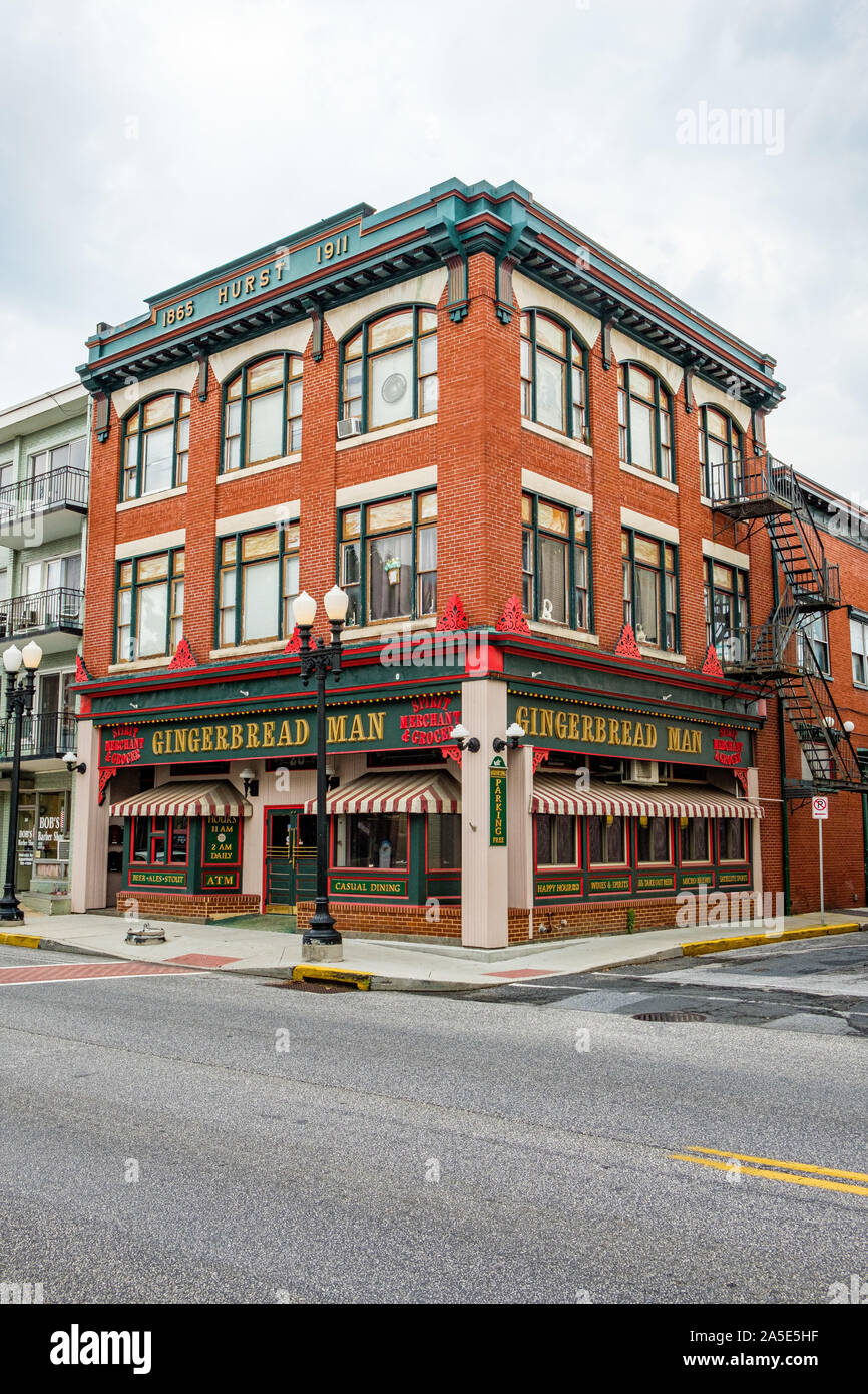 Gingerbread Man, 26 West Main Street, Mechanicsburg, Pennsylvania Stock Photo Alamy